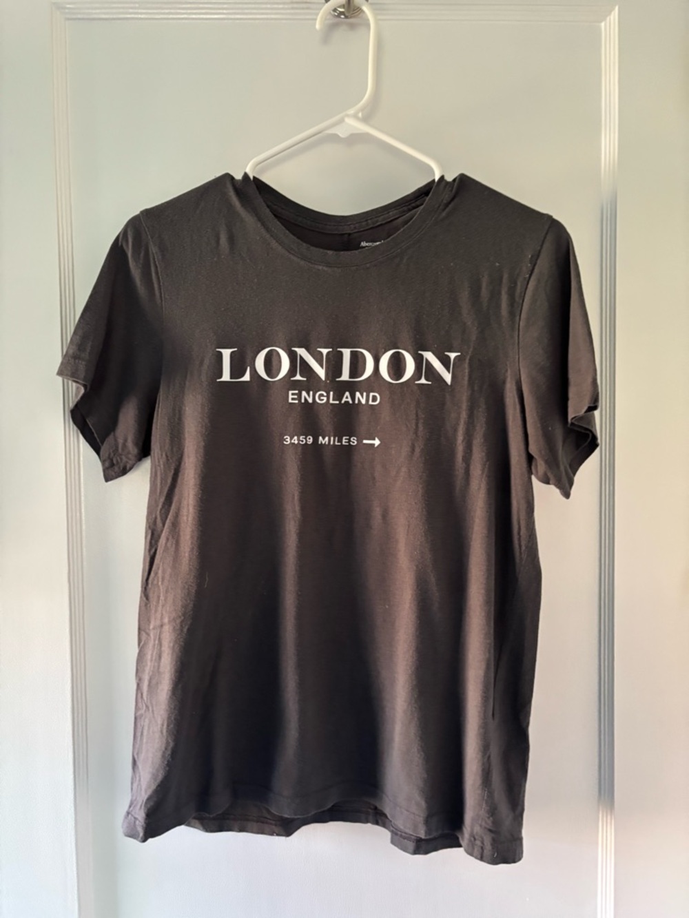 Abercrombie & Fitch Black London England Graphic Tee